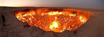 Wrota Piekieł: zdjęcie krateru